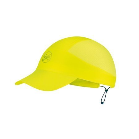 Buff Czapka Do Biegania Pack Cap Professional Solid Yellow Fluor