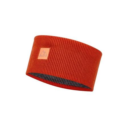 Čelenka BUFF® CrossKnit Headband SOLID FIRE