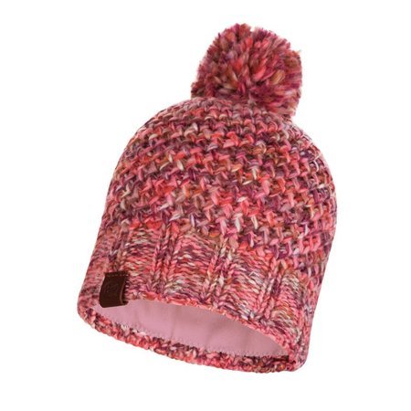 Czapka Zimowa BUFF® Knitted & Fleece Hat Margo FLAMINGO PINK