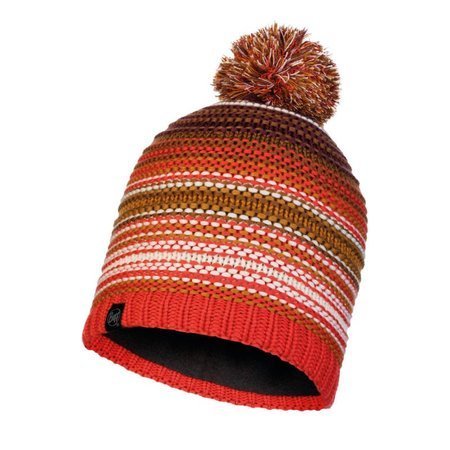 Czapka Zimowa BUFF® Knitted & Fleece Hat Neper MAROON