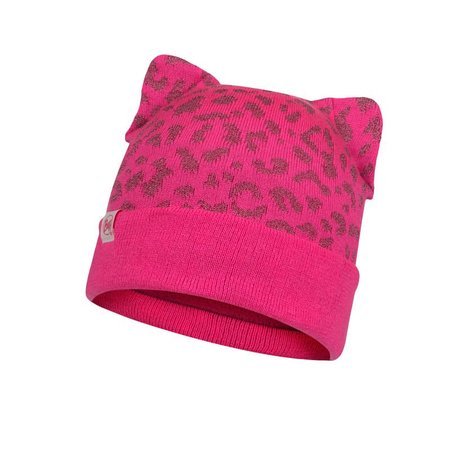 BUFF® Czapka Dziecięca Junior Knitted & Fleece Hat New Alisa PUMP PINK