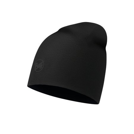Čiapka BUFF® Microfiber & Polar Hat US SOLID BLACK
