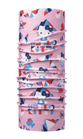Dětský šátek BUFF® Junior Original EcoStretch Hello Kitty MOUNTAIN LIGHT PINK