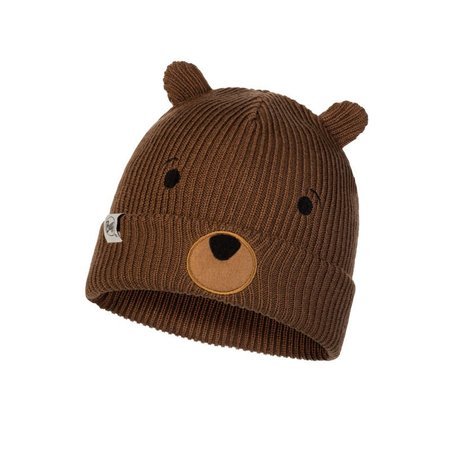 BUFF® Detska Zimná Čiapka Child Knitted Hat Funn BEAR FOSSIL