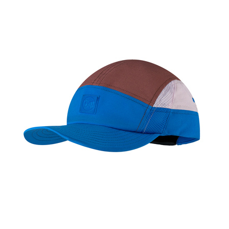 Sportowa czapka z daszkiem BUFF® 5 PANEL GO CAP DOMUS AZURE