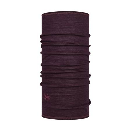 Multifunkční šátek Merino Lightweight BUFF® pro dospělé SOLID DEEP PURPLE