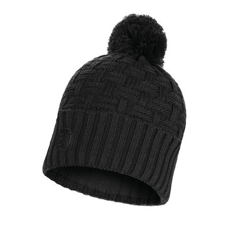 Zimná čiapka BUFF®  Knitted & Fleece Hat Airon BLACK