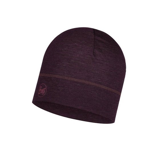 BUFF® Čiapka Merino Lightweight Hat SOLID DEEP PURPLE